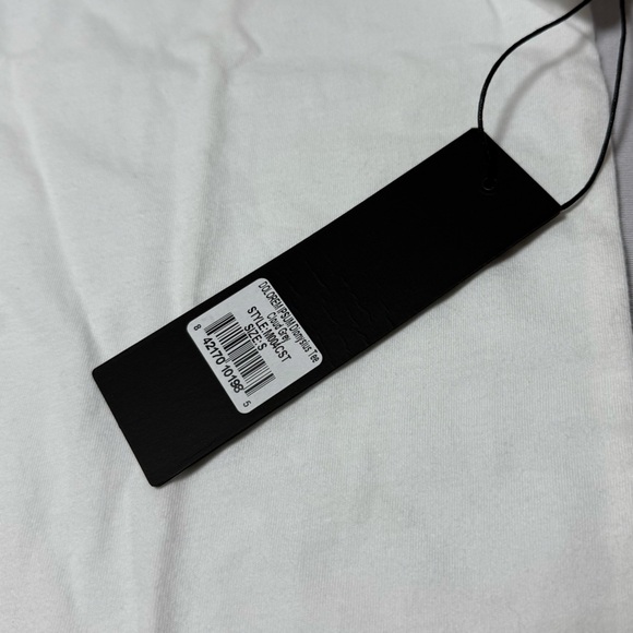 Dolorem Ipsum White Short Sleeve Tee Size Small - Picture 5 of 5